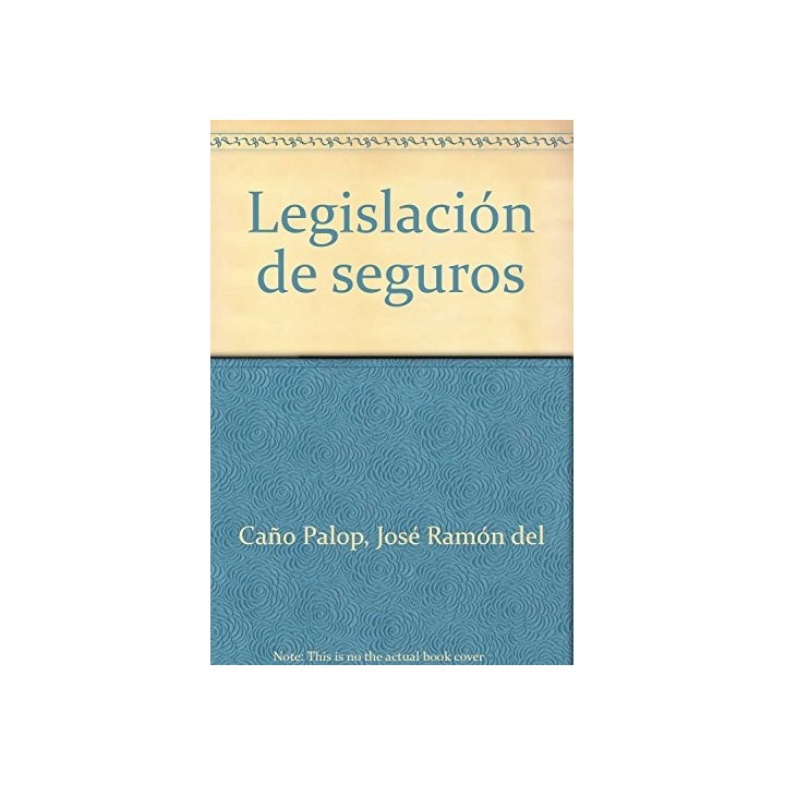 CIVITAS. BIBLIOTECA DE LEGISLACIÓN. Legislación de Seguros