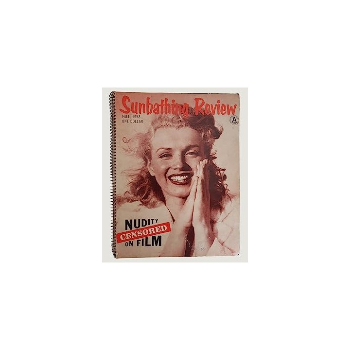 MARILYN MONROE: Sunbathing Review Fall 1958  (Nudity Censored On Film)