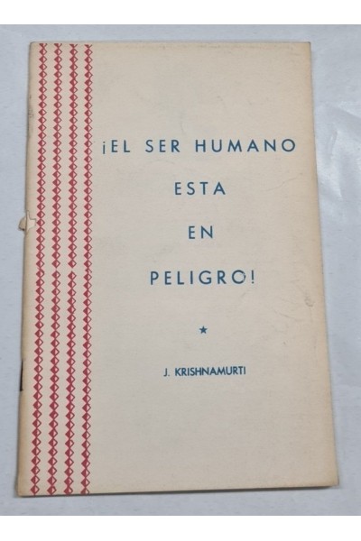El ser humano esta en peligro