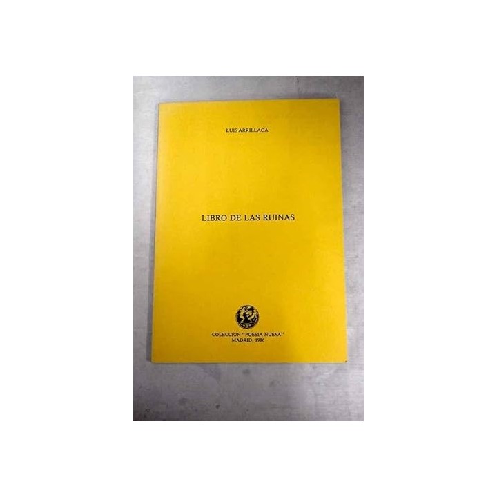 Libro De Las Ruinas (Primera edición)