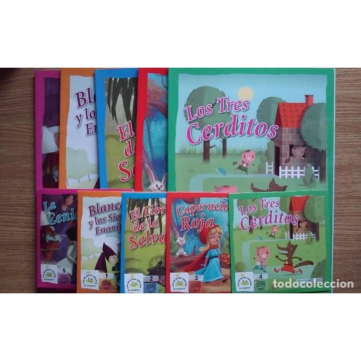 Los mejores cuentos de siempre. Biblioteca infantil El Mundo (OBRA COMPLETA. 10 volumenes + 10 CD).