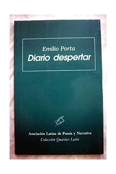 Diario Despertar (Dedicatoria y firma autógrafa de autor a poeta y crítico literario con obras publicadas) PRIMERA EDICION