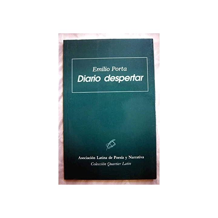 Diario Despertar (Dedicatoria y firma autógrafa de autor a poeta y crítico literario con obras publicadas) PRIMERA EDICION