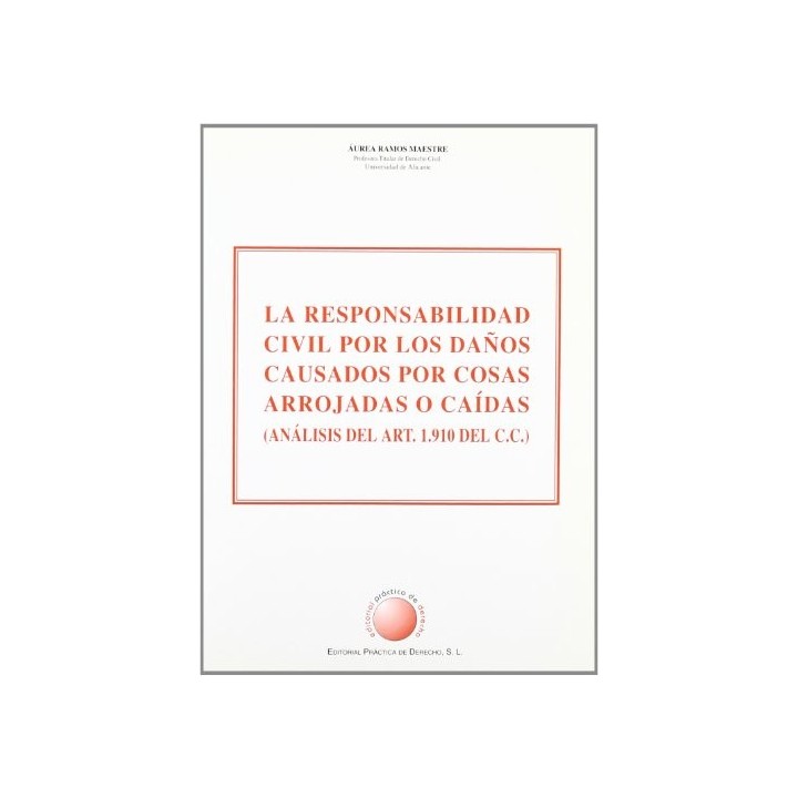 La responsabilidad civil por los daños causados por cosas arrojadas o caídas: (análisis del Art 1.910 del CC)