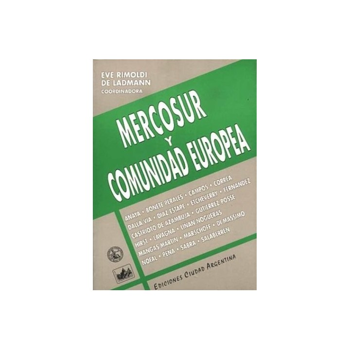 Mercosur Y Comunidad Europea