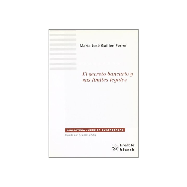 El secreto bancario y sus límites legales (límites de derecho público)