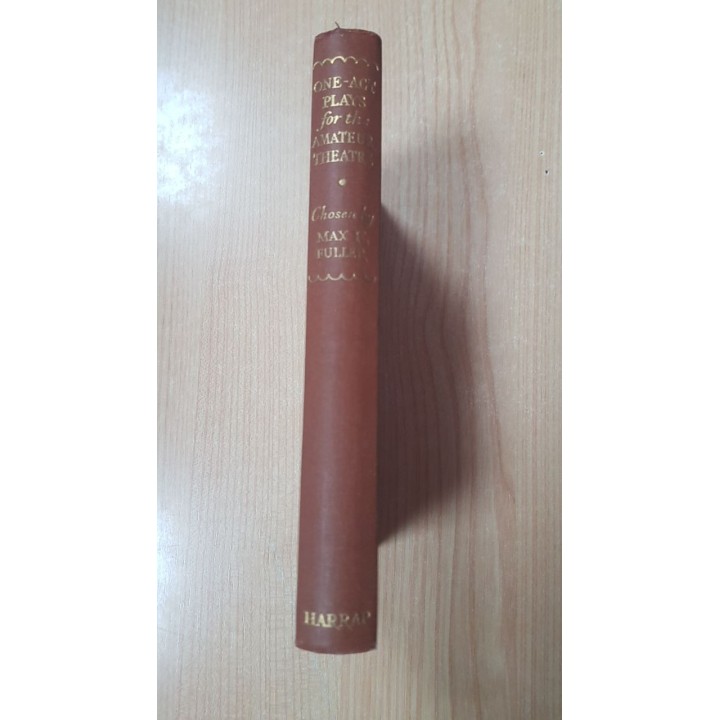 One-Act Plays for the Amateur Theatre(Perfecto retapado, COMO NUEVO) First edition