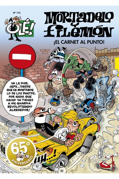 EL CARNET AL PUNTO OLE MORTADELO 173