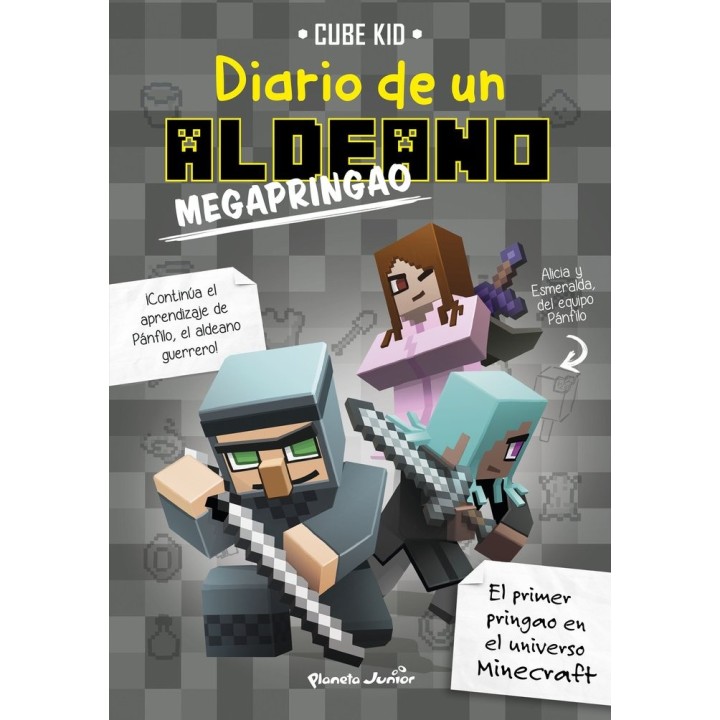MINECRAFT DIARIO DE UN ALDEANO 3 MEGAPRINGAO