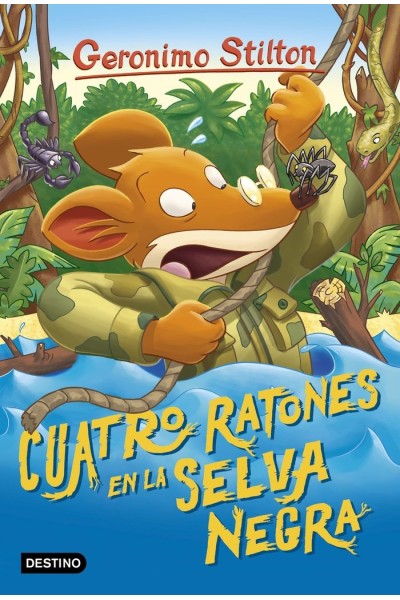 GERONIMO STILTON 11 CUATRO RATONES EN LA SELVA NEGRA