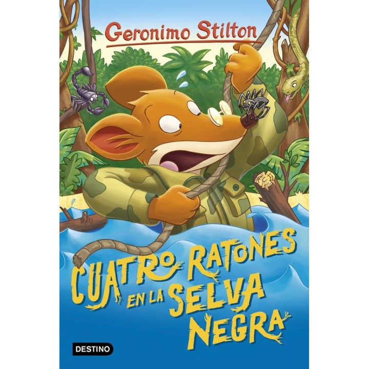 GERONIMO STILTON 11 CUATRO RATONES EN LA SELVA NEGRA