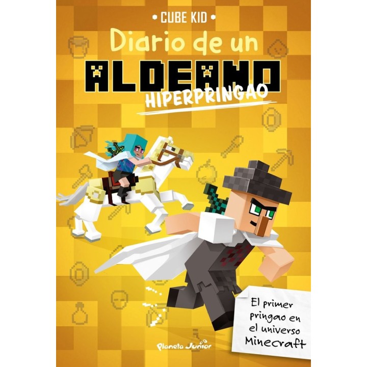 MINECRAFT DIARIO DE UN ALDEANO 5 HIPERPRINGAO