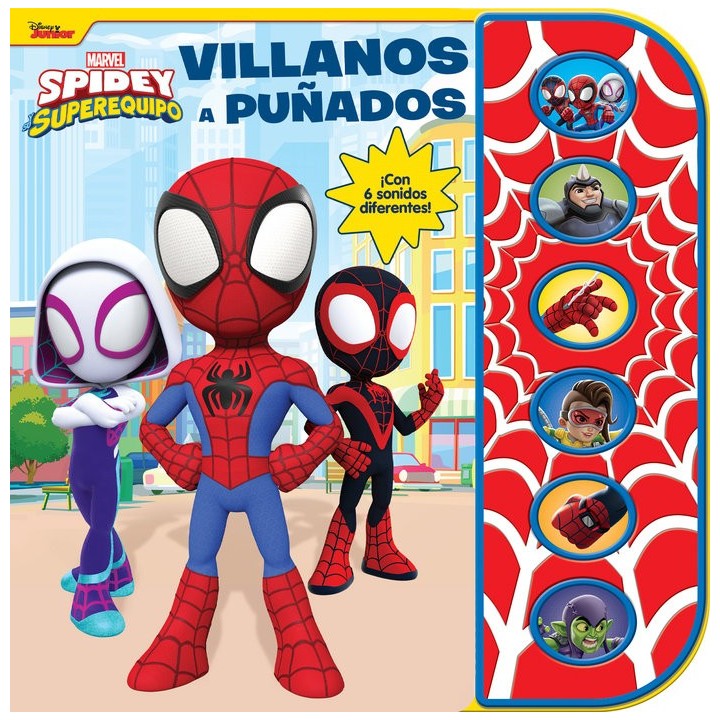 VILLANOS A PUÑADOS SPIDEY Y SU SUPEREQUIPO