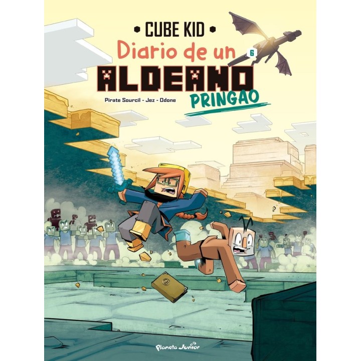 MINECRAFT DIARIO DE UN ALDEANO PRINGAO COMIC 6