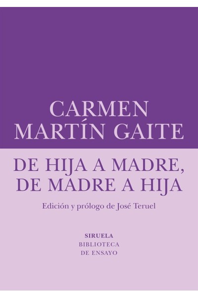 DE HIJA A MADRE DE MADRE A HIJA