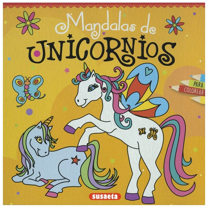 MANDALAS DE UNICORNIOS PARA COLOREAR