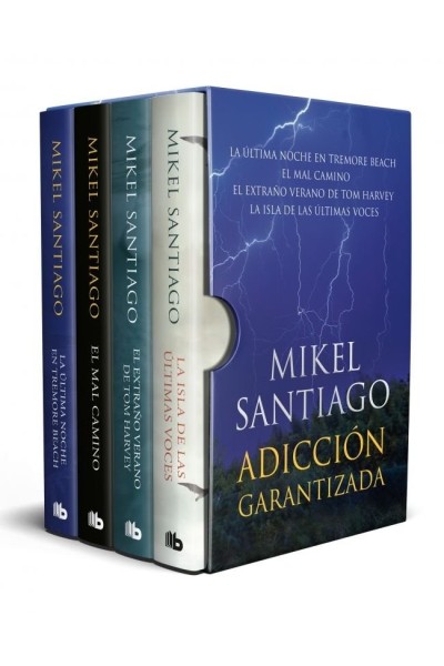 ESTUCHE MIKEL SANTIAGO ADICCION GARANTIZADA
