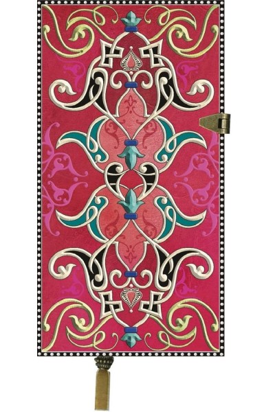 CUADERNO LAS MIL Y UNA NOCHES 4 ROJO