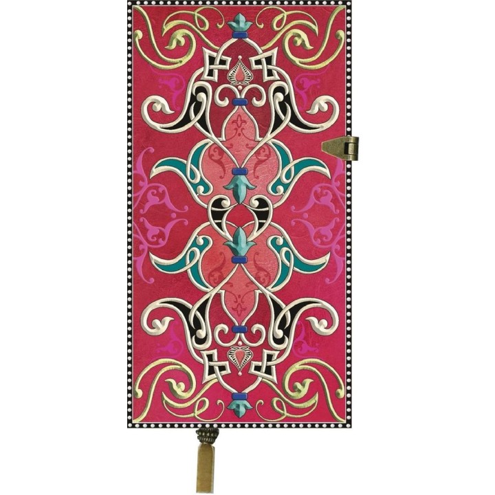CUADERNO LAS MIL Y UNA NOCHES 4 ROJO