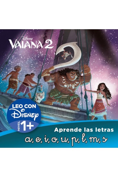 VAIANA 2 LEO CON DISNEY NIVEL 1+ DISNEY LECTOESCRITURA