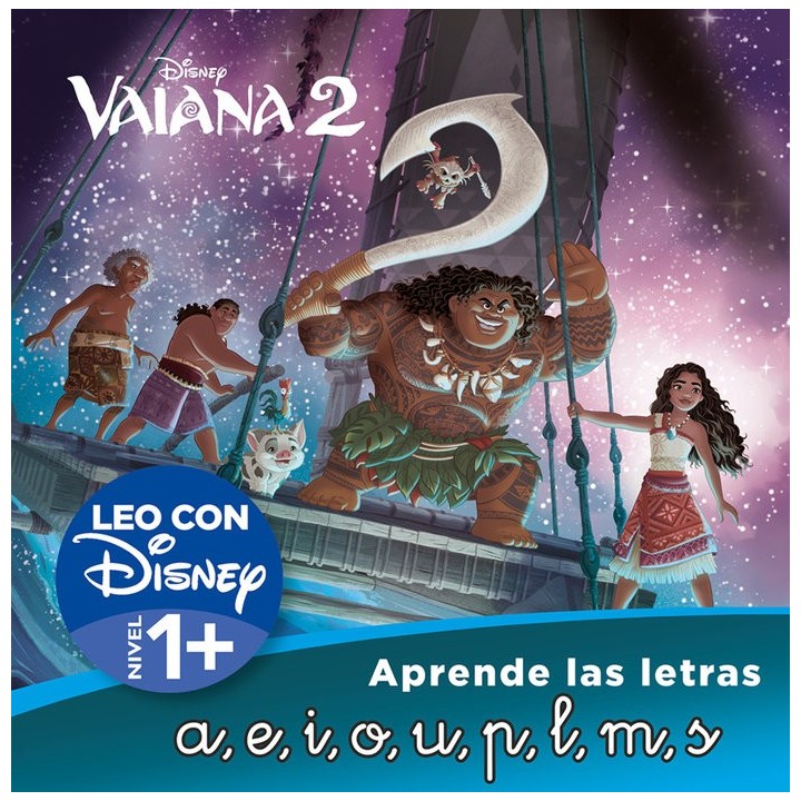 VAIANA 2 LEO CON DISNEY NIVEL 1+ DISNEY LECTOESCRITURA