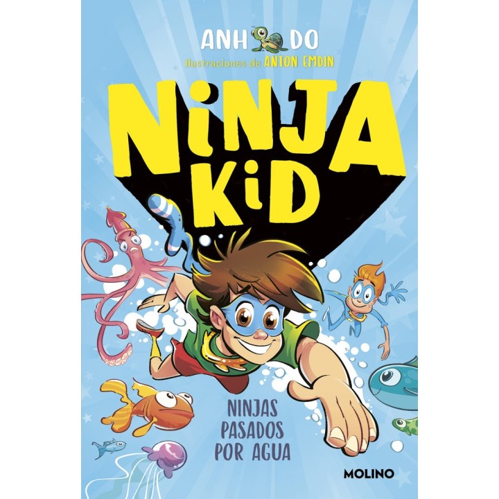 NINJA KID 9 NINJAS PASADOS POR AGUA