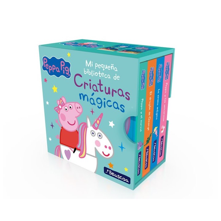 MI PEQUEÑA BIBLIOTECA DE CRIATURAS MAGICAS (PEPPA PIG)