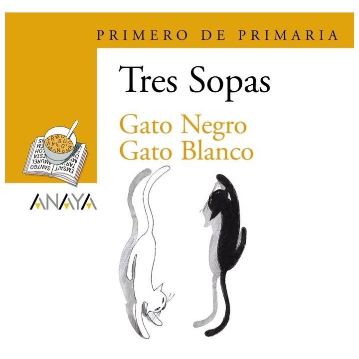 TRES SOPAS 1ºEP GATO NEGRO GATO BLANCO PACK