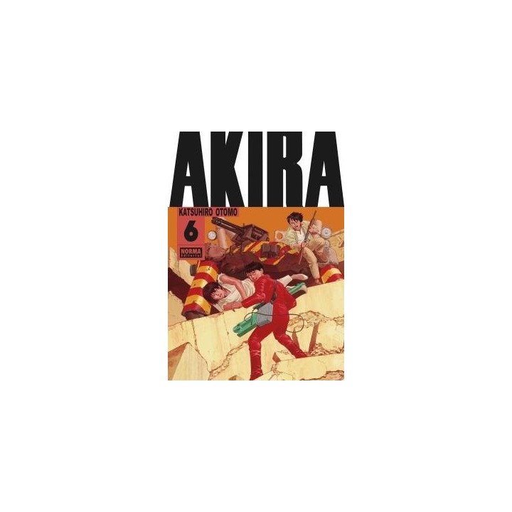 AKIRA 6 EDICION ORIGINAL B/N