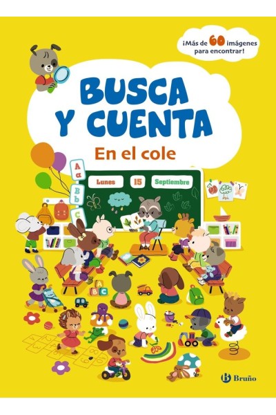 BUSCA Y CUENTA EN EL COLE