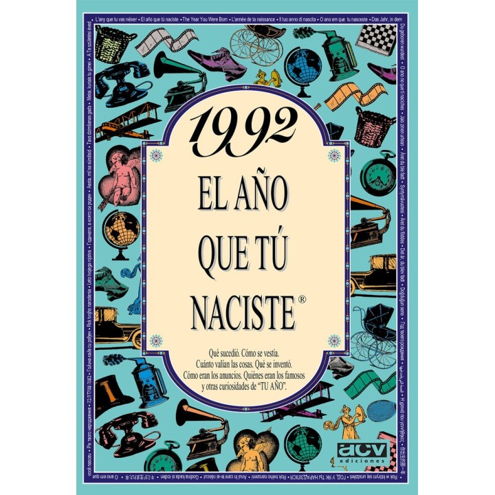 1992 AÑO QUE TU NACISTE
