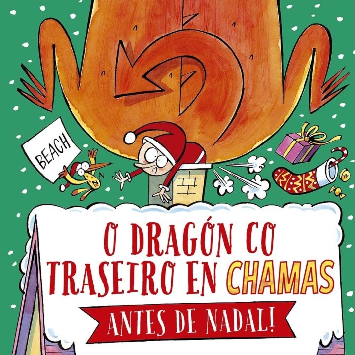 O DRAGON CO TRASEIRO EN CHAMAS ANTES DE NADAL
