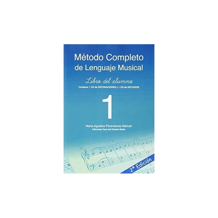 METODO COMPLETO DE LENGUAJE MUSICAL 1º NIVEL LIBRO DEL ALUM