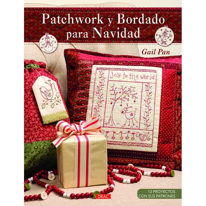 PATCHWORK Y BORDADO PARA NAVIDAD