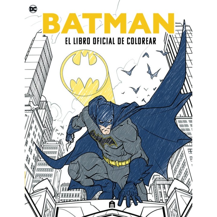 BATMAN PARA COLOREAR
