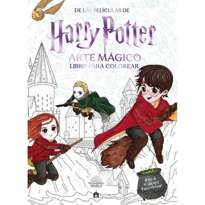 HARRY POTTER COLOREA CON