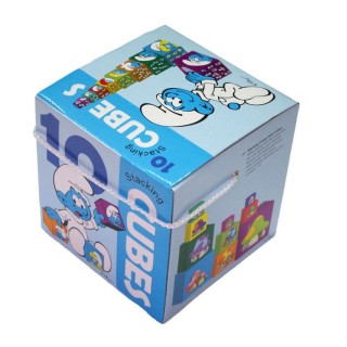 PUZZLE LOS CUBOS DE LOS PITUFOS