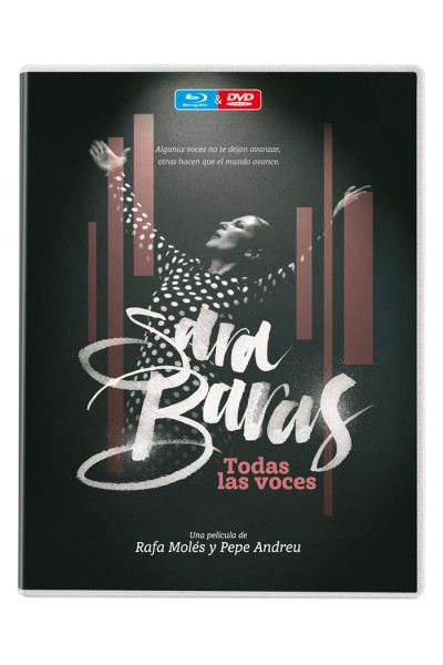 SARA BARAS TODAS LAS VOCES BD Y DVD