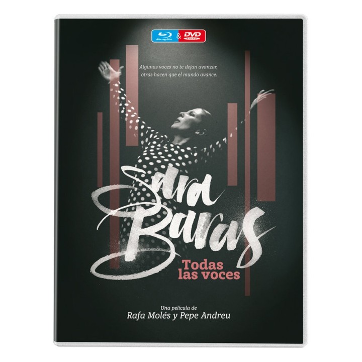 SARA BARAS TODAS LAS VOCES BD Y DVD
