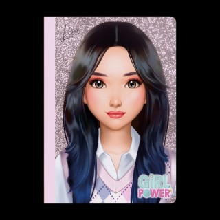 LIBRETAS TAPA PURPURINA LISA