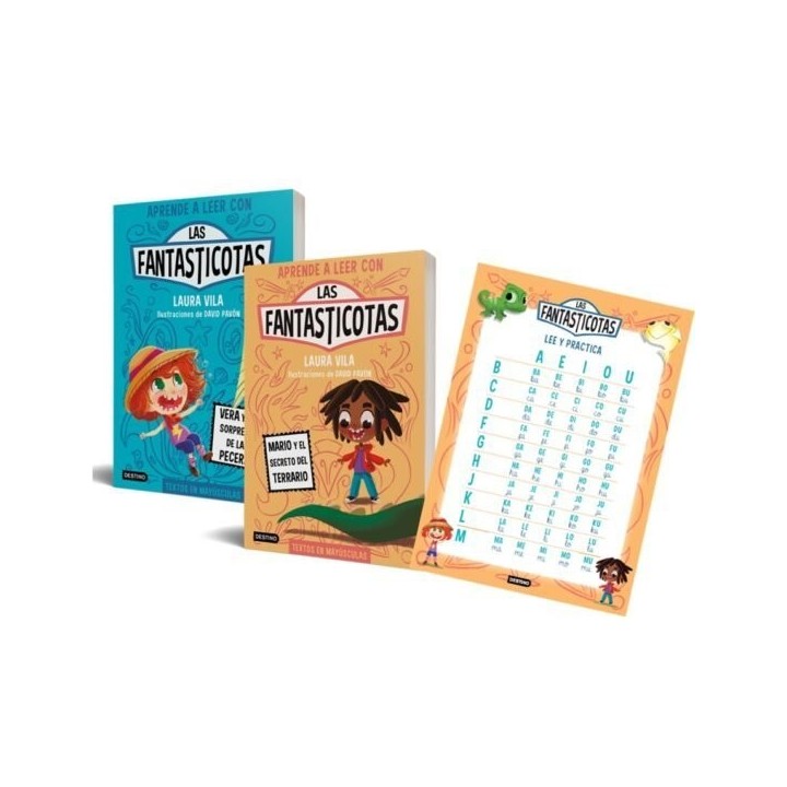 PACK FANTASTICOTAS 1 Y 2 JUNIO SILABARIO
