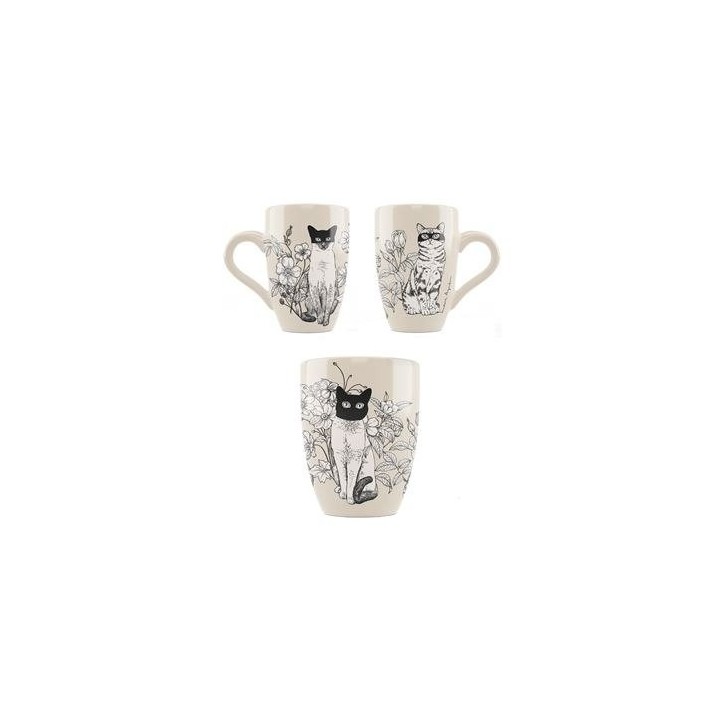 TAZA EXTRA GRANDE TRES GATOS LAURA AGUSTI