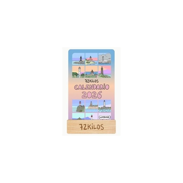 CALENDARIO MESA DE TARJETAS 2026 72 KILOS