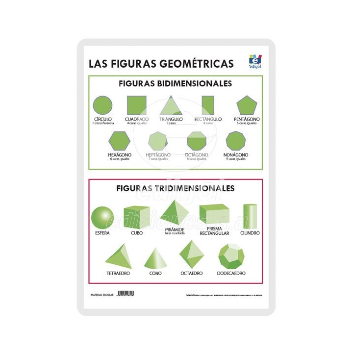 LAMINA A3 PRIMARIA FIGURAS GEOMETRICAS (42X29)
