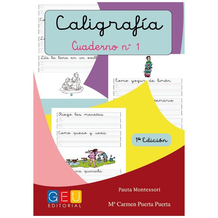 CALIGRAFIA 1 PAUTA MONTESSORI
