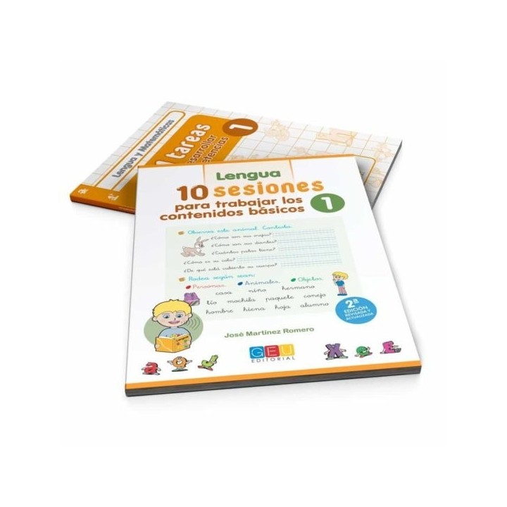 PACK 1º LENGUA Y MATES + ORGANIZADO SEMANAL