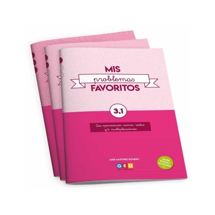 PACK 3º PROBLEMAS FAVORITOS 3.1 3.2 3.3 + ORGANIZADO SEMANA