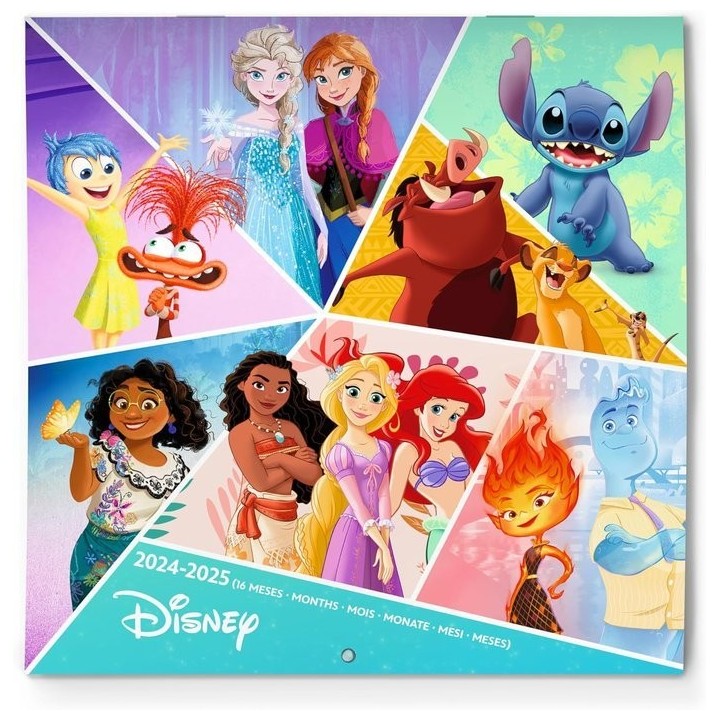CALENDARIO DISNEY 2024/2025 16 MESES