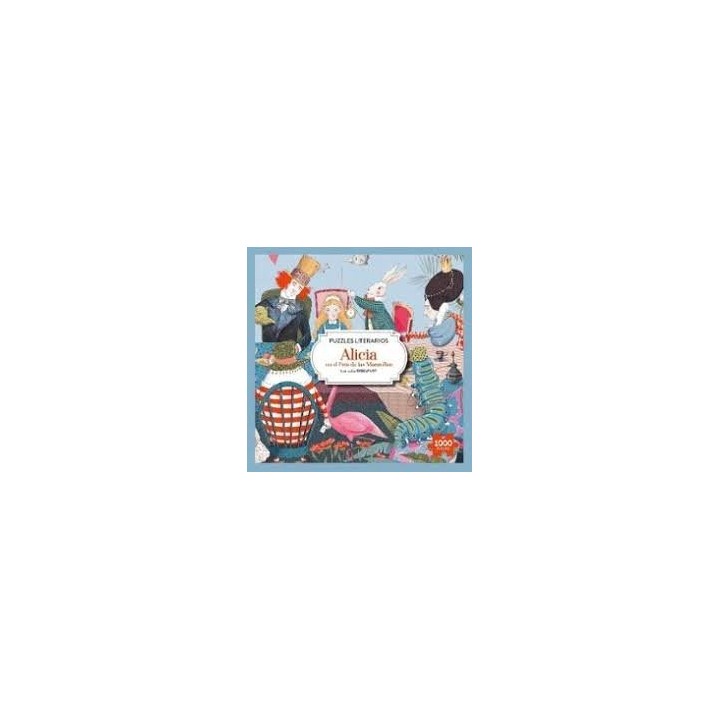 ALICIA EN PAIS DE LAS MARAVILLAS PUZZLE LITERARIO 1000 PZAS