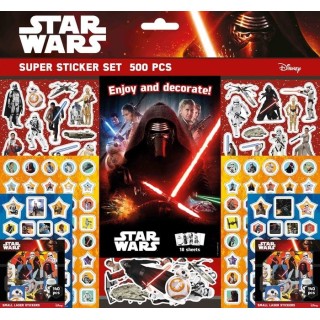 SUPER SET DE PEGATINAS DE STAR WARS
